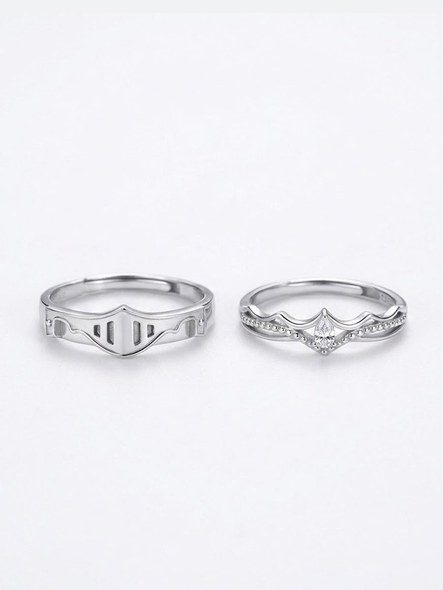 Chivalrous Grace Ring Set