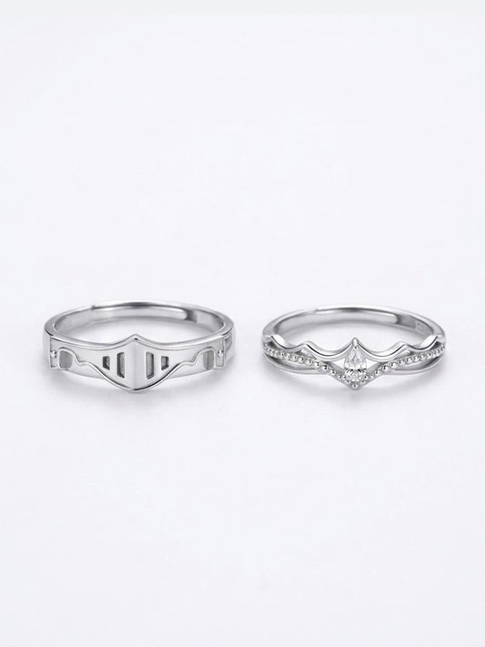 Chivalrous Grace Ring Set