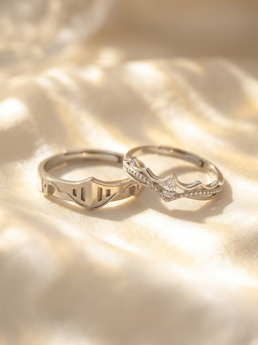 Chivalrous Grace Ring Set