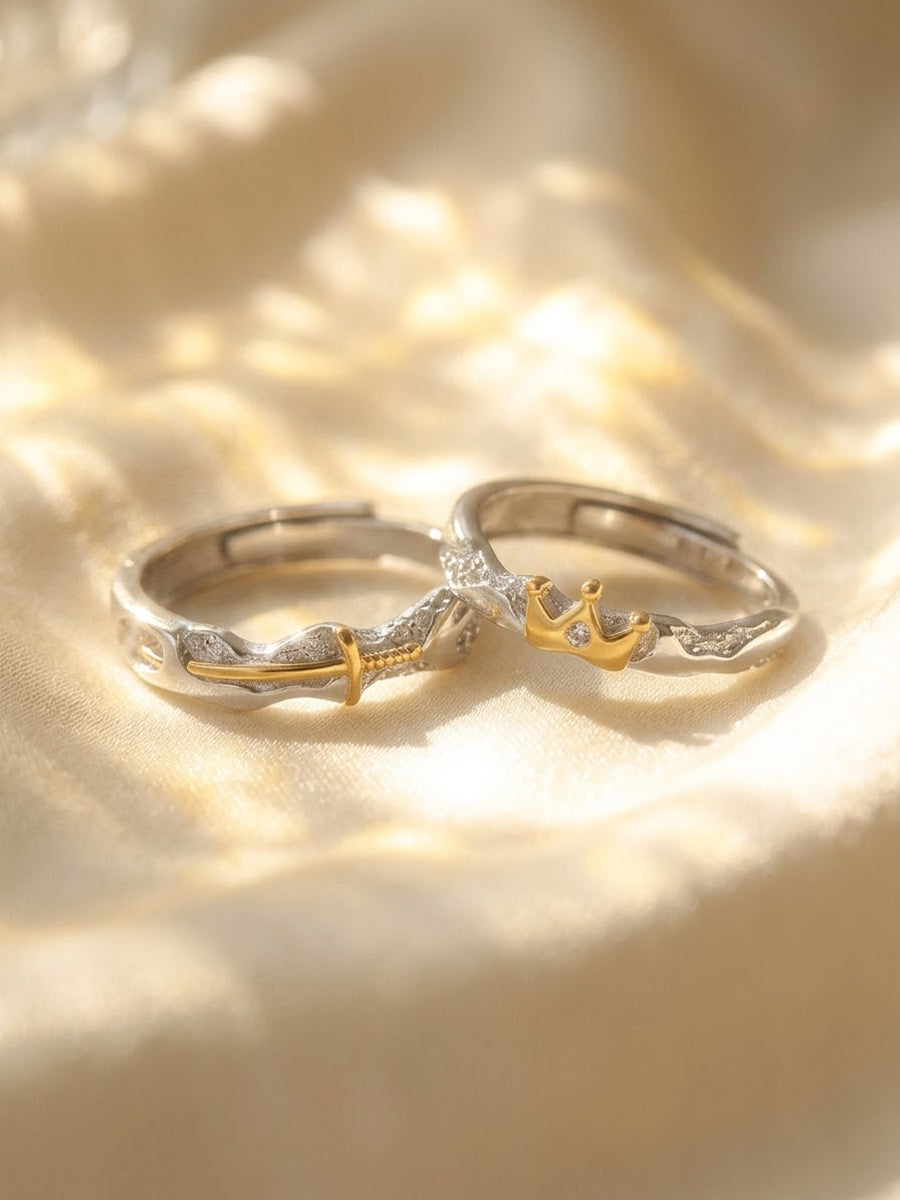 Golden Oath Ring Set